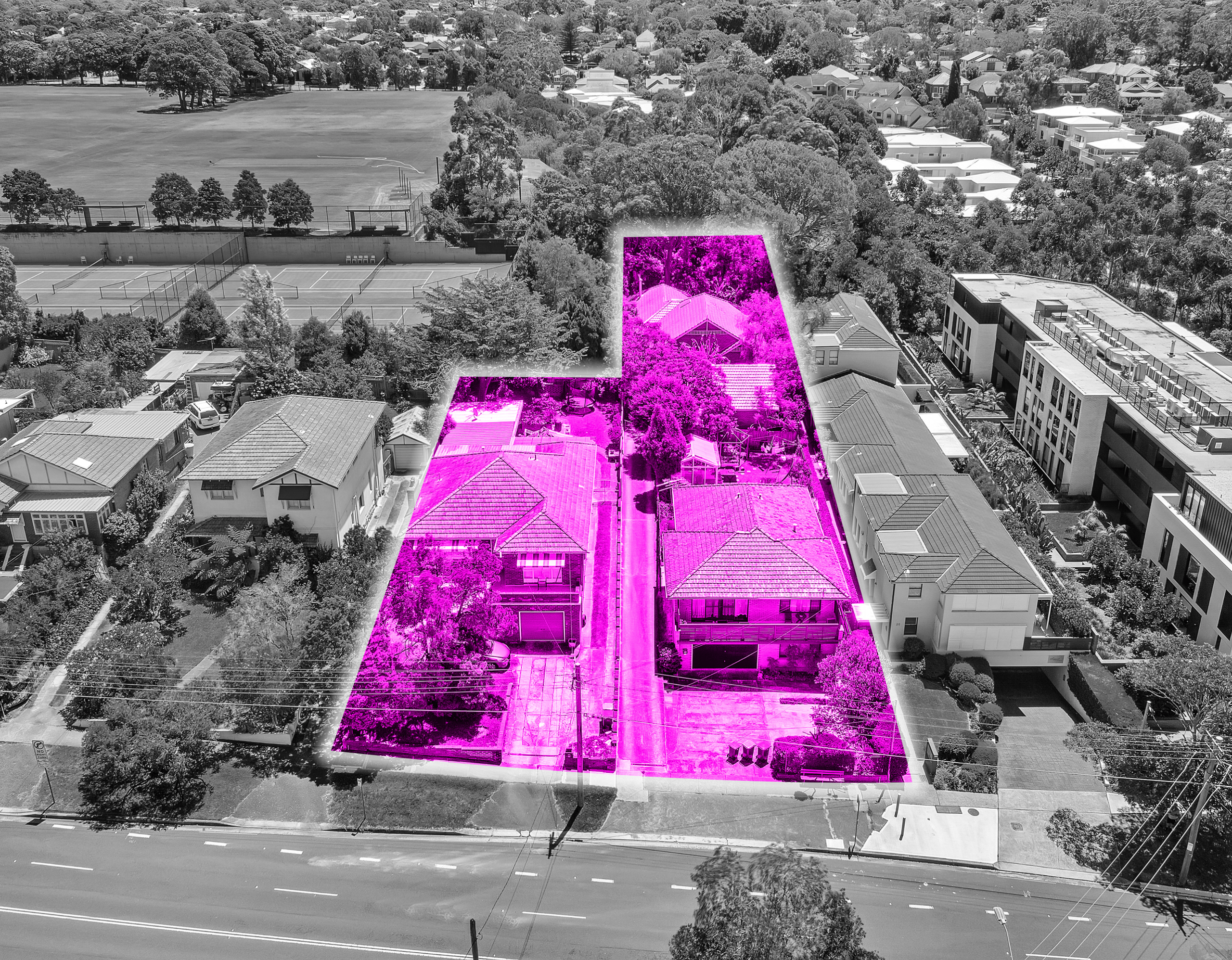 46, 48 & 48a Eastern Valley Way, Northbridge, NSW