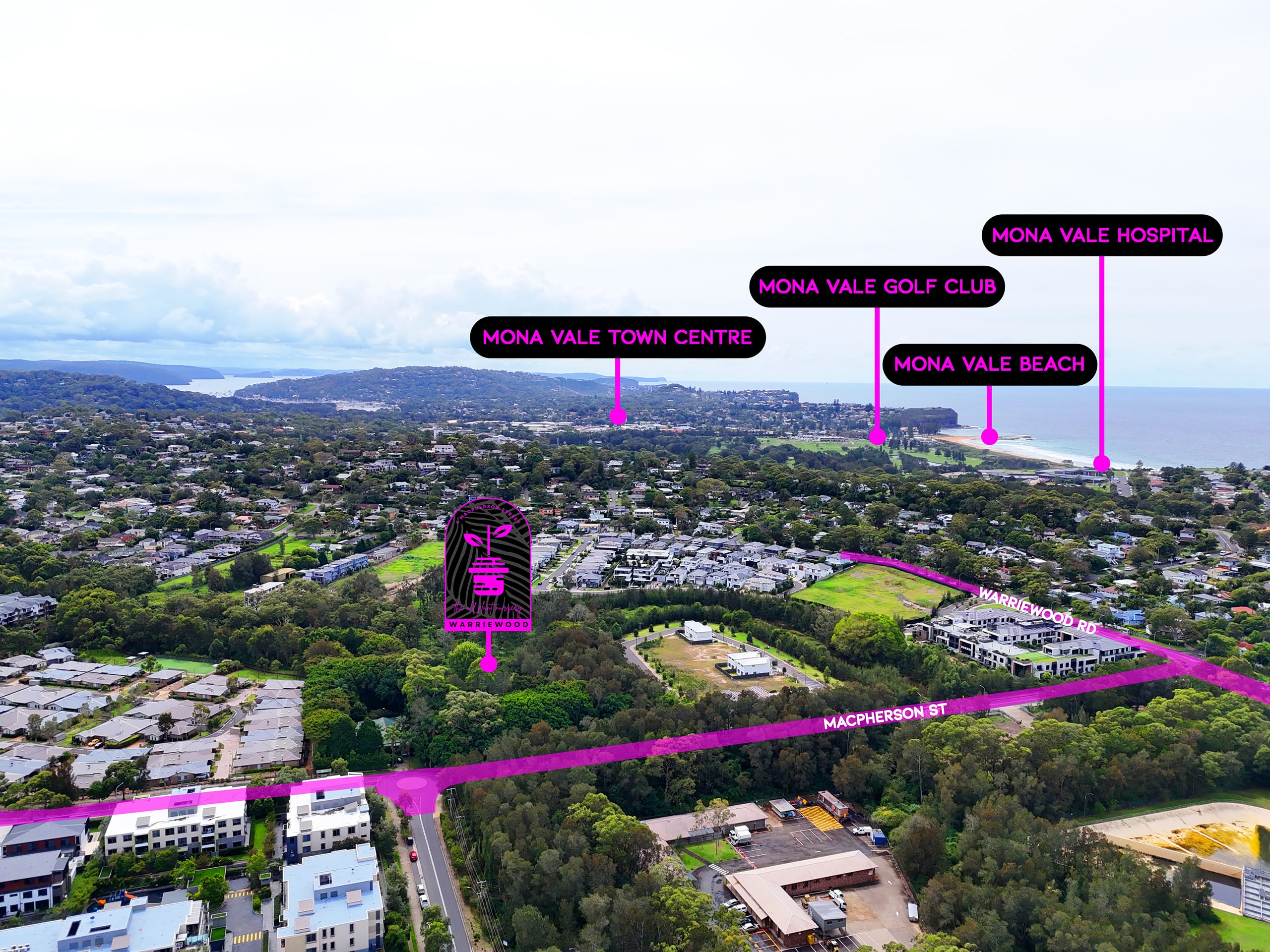 View towards Mona Vale